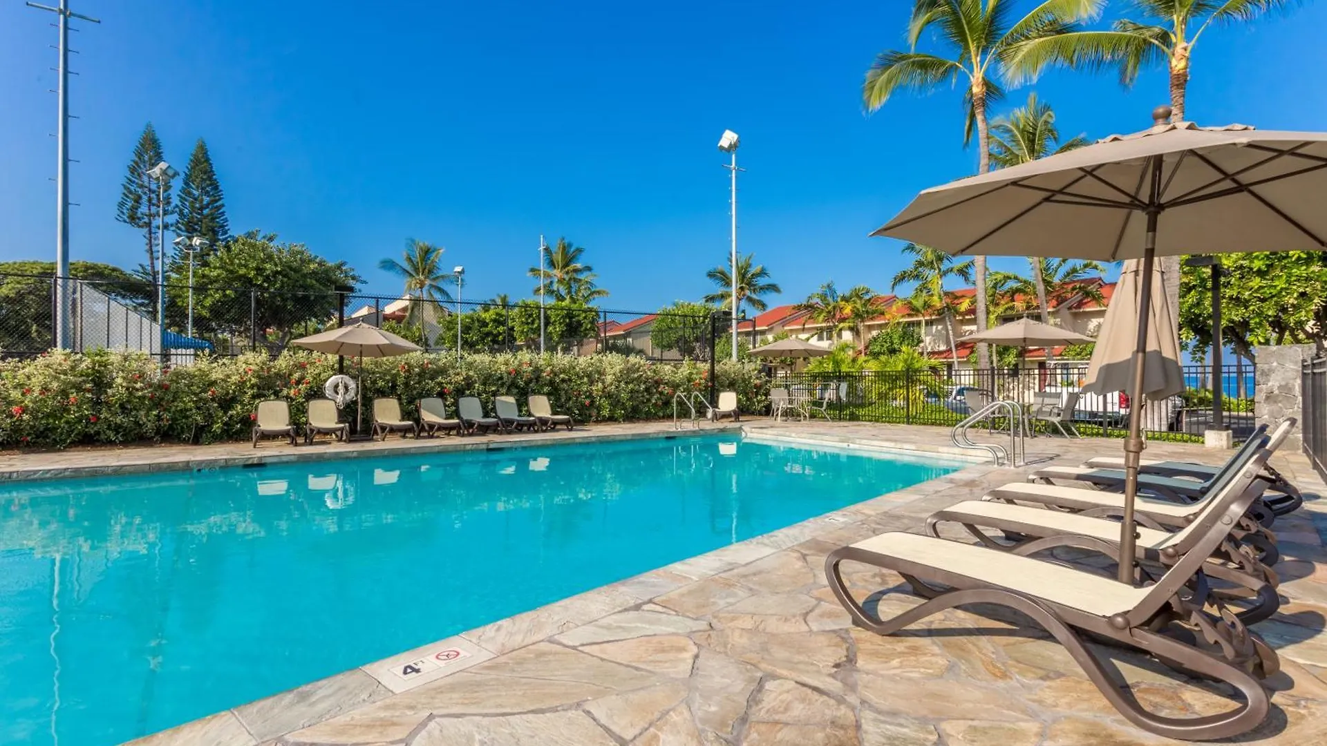 Semesterbostad Hale Kania Kai - Surf & Racquet 3302 Top Floor 3Bd/2Bth Kailua-Kona USA